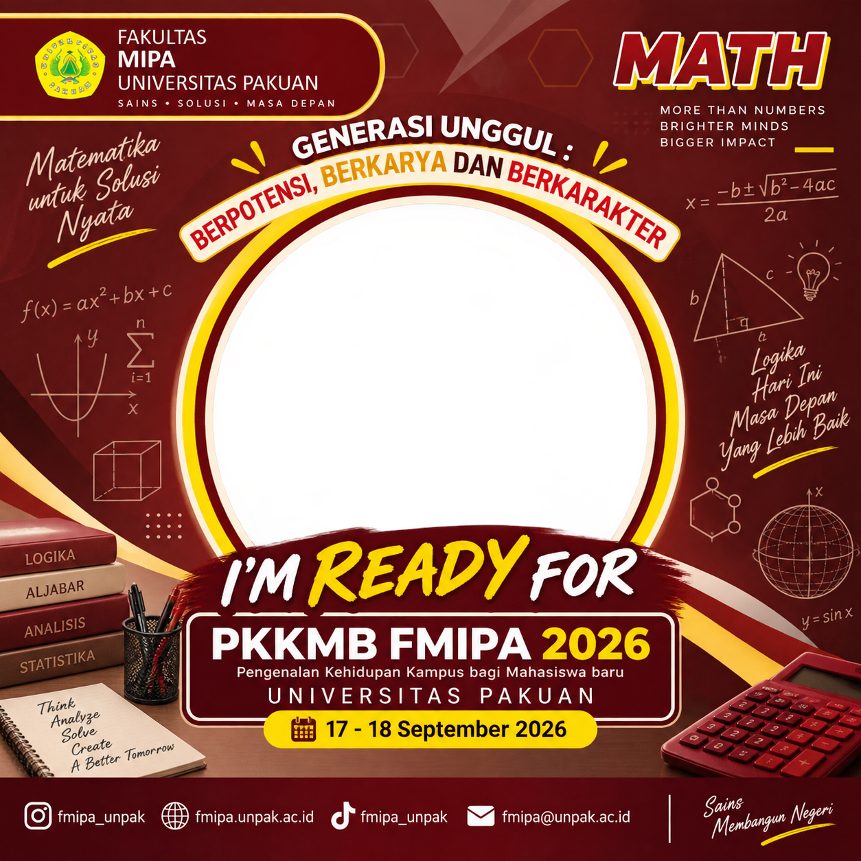 Twibbon PKKMB FMIPA 12