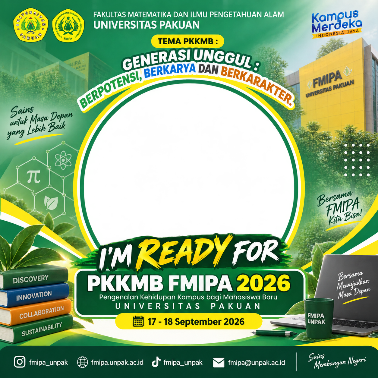 Twibbon PKKMB FMIPA 6