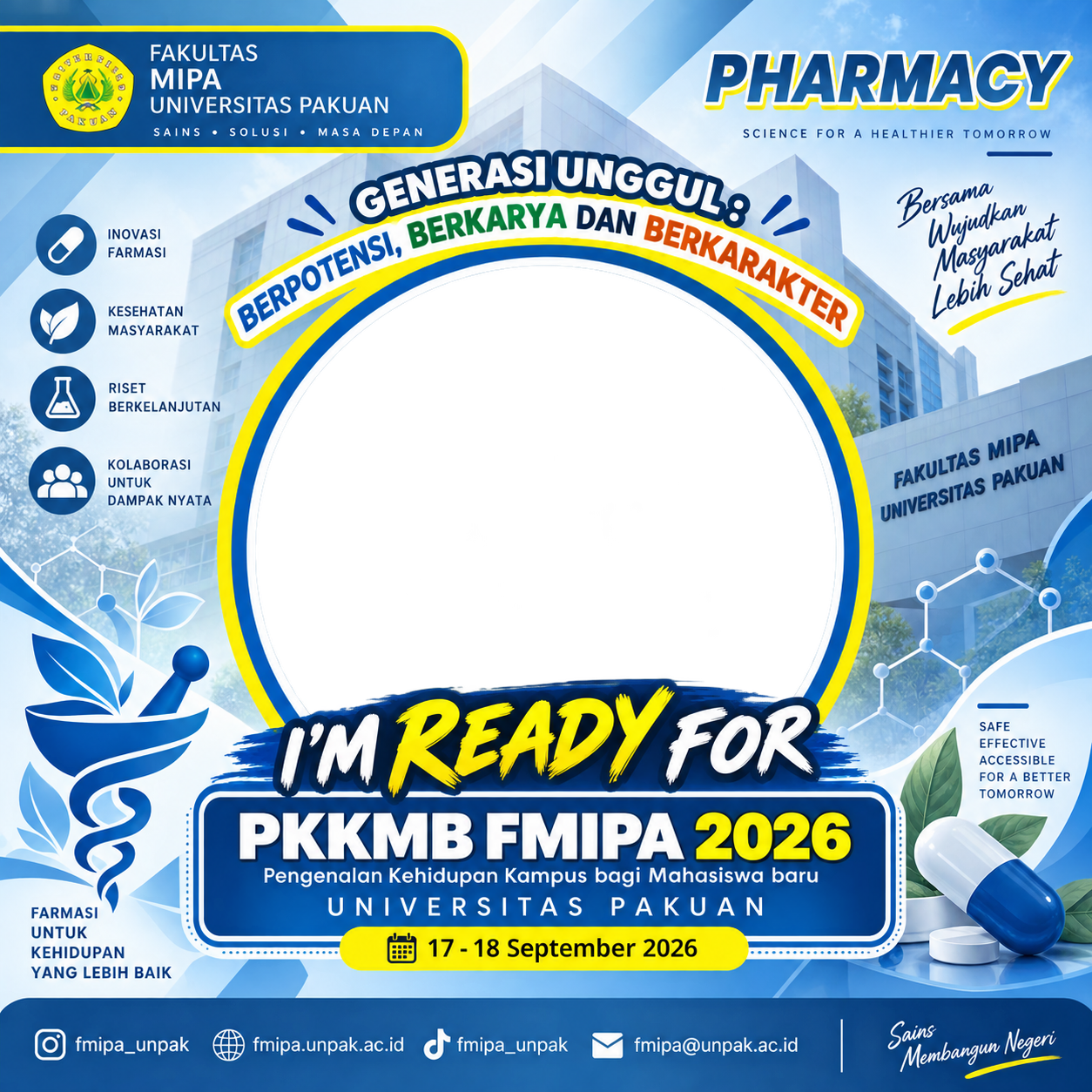 Twibbon PKKMB FMIPA 8